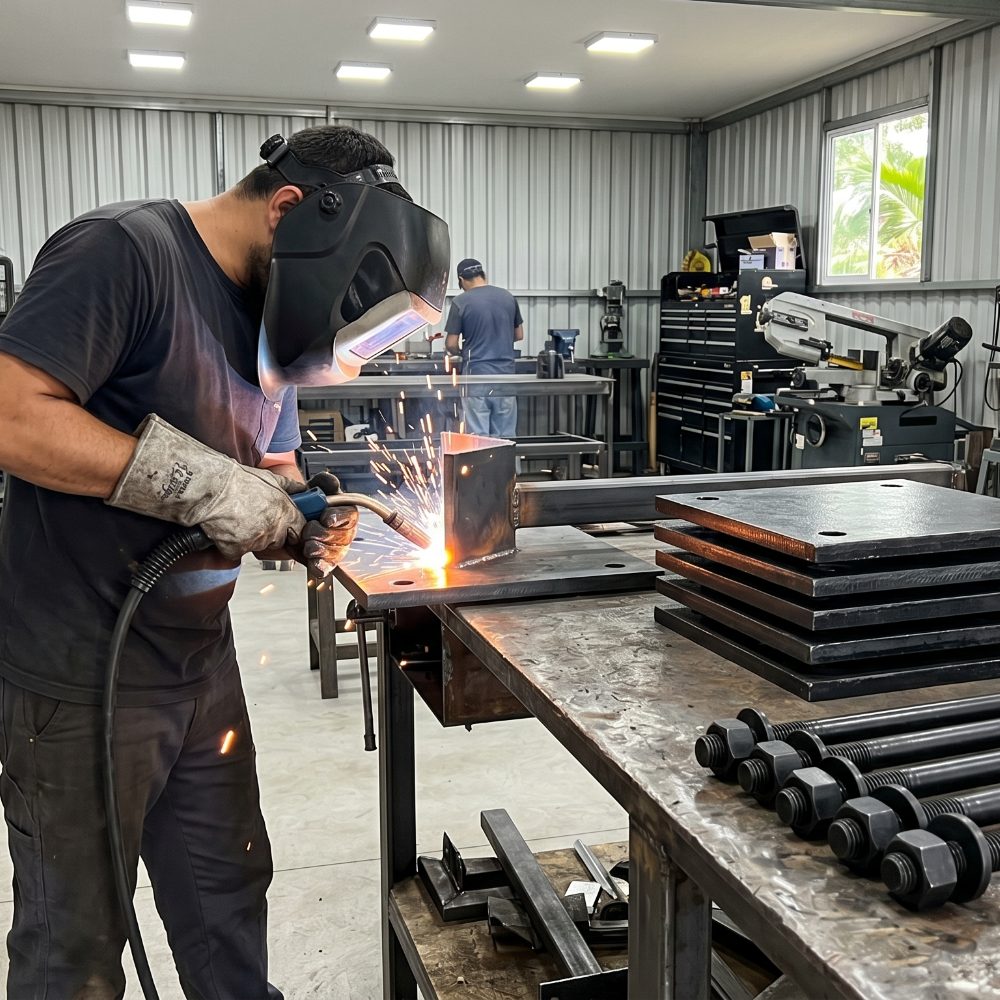 Soldadura de placa para fabricación a la medida